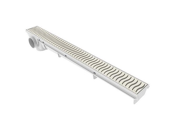 Ralo Linear Grelha 50CM Areia Tigre
