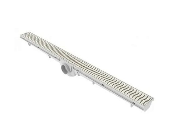 Ralo Linear Com Grelha Areia 90cm Tigre
