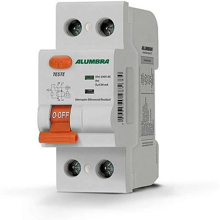 Interruptor Diferencial Residual IDR Bipolar 40A Alumbra