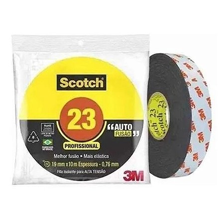 Fita Isolante de Alta Fusão Scotch 19mm x 10m 3M