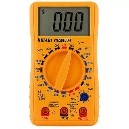 Multímetro Digital HM-1100 - Hikari