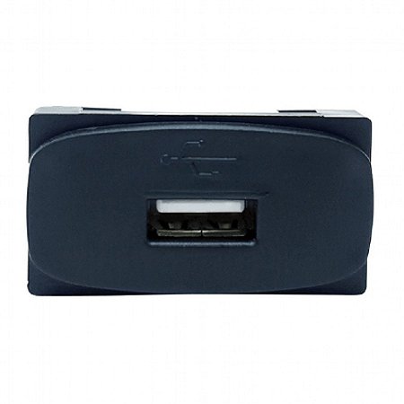Módulo Tomada HDMI Gracia Maxx Black Alumbra
