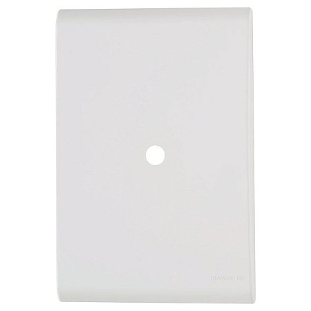 Placa 4x2 com 1 Furo 9,5MM Branca Liz 57106002 Tramontina