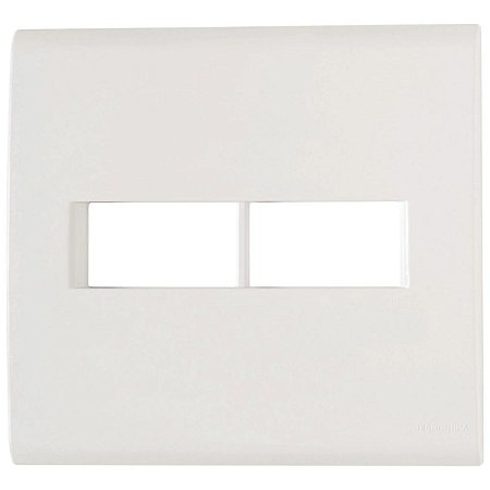 Placa 4x4 2 Postos Branca Liz 57106023 Tramontina