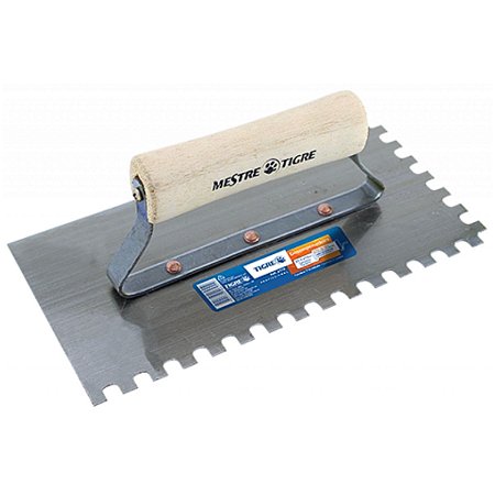 Desempenadeira de Aço Dentada 2118 62118000 Tigre