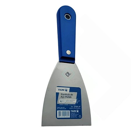 Espátula Aço Polido 3" 76,2MM 62151012 Tigre