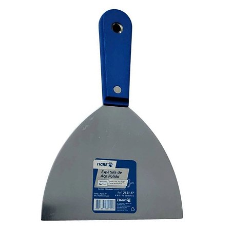 Espátula Aço Polido 5" 127MM 62151020 Tigre
