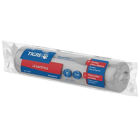 Rolo de Lã Sintética 23CM 1312 61312230 Tigre