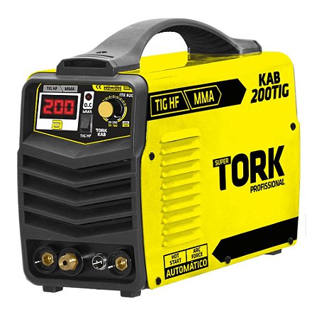 Inversora Solda Profissional KAB 200 TIG ITE-8200 200A Bivolt - Tork