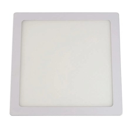 Painel Slim Led de Embutir 18W 6500K Bivolt Branca Bronzearte