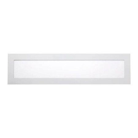 Painel Slimtech Led de Embutir 25W 3000K Bivolt Retangular Branco Bronzearte
