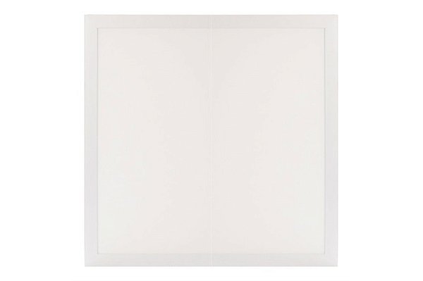 Painel Slimtech Led de Embutir 50W 3000K Bivolt Quadrada Branco Bronzearte