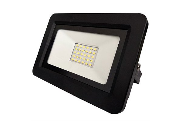 Refletor Deep Fit Led 50W 6500K Preto Bivolt Bronzearte