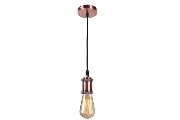 Pendente Decor 1 Lâmpada 15W Bronzearte