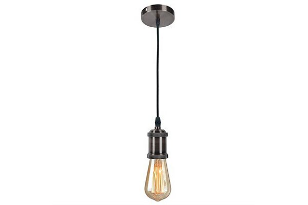 Pendente Decor 1 Lâmpada 15W Grafitte Metal Bronzearte