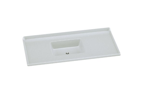 Pia de Mármore Sintético Standart 120cm Pedra Clara 5043-07 Rorato