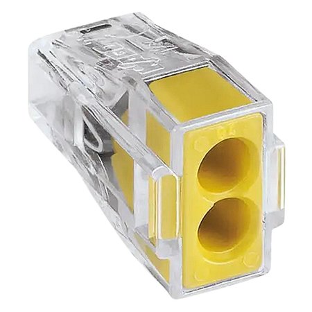 Conector de Emenda 2 Polos 2,5MM 773-102 Wago