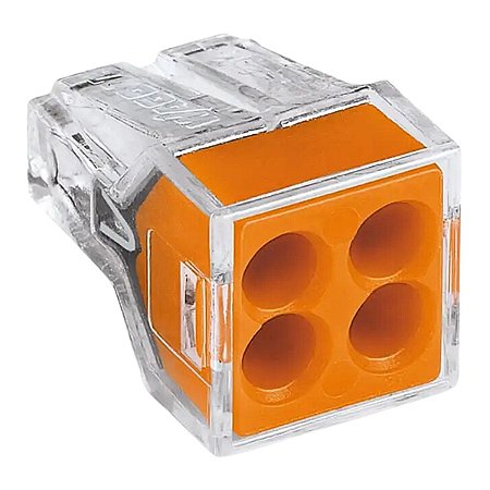 Conector de Emenda 4 Polos 2,5MM 773-104 Wago