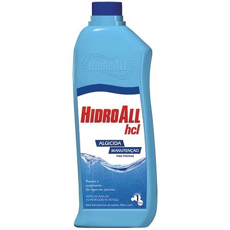 Algicida de Manutenção HCL 1 Litro - Hidroall