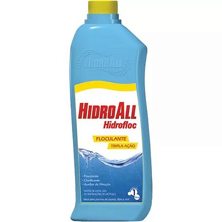 Hidrofloc Clarificante Floculante 1 Litro - Hidroall