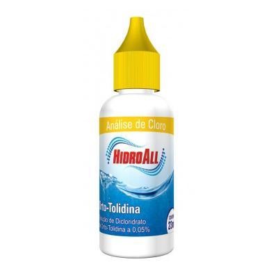 Análise de Cloro Orto-Tolidina 20ml - Hidroall
