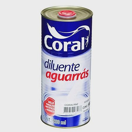 Diluente Aguarrás 900ml - Coral
