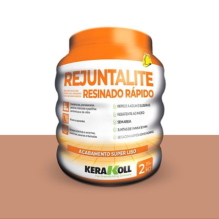 Rejunte Rejuntalite Resinado Pau Brasil 2KG Kerakoll