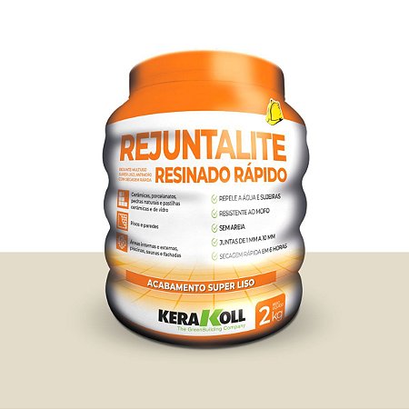 Rejunte Rejuntalite Resinado Avorio 2KG Kerakoll