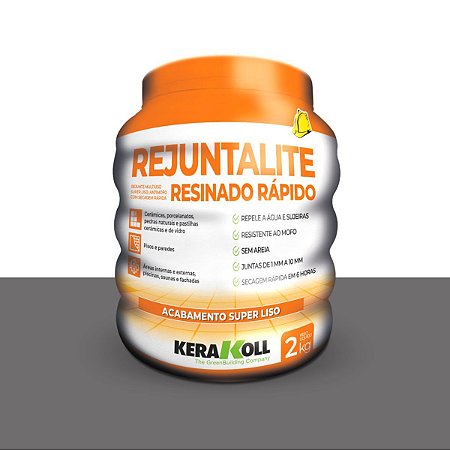 Rejunte Rejuntalite Resinado Antracite 2KG Kerakoll