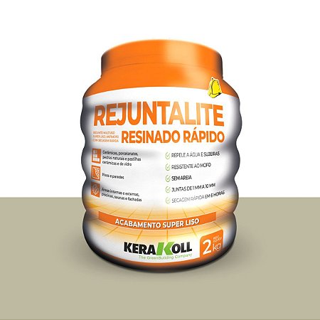 Rejunte Rejuntalite Resinado Acer 2KG Kerakoll