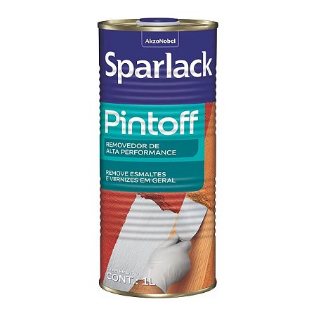 Removedor de Alta Performance Sparlack Pintoff Transparente 1L - Coral