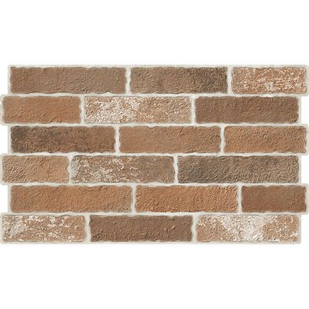 Revestimento Conect Brick Red Acetinado 34x58 C54010 Embramaco
