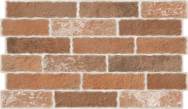 Revestimento Connect Brick Red Acetinado 34x58 C54010 Embramaco