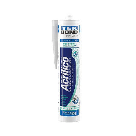 Adesivo Selador de Trincas Branco 425g Tekbond