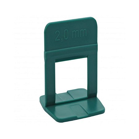 Espaçador Nivelador Slim 2,00mm Verde com 100 unid Cortag
