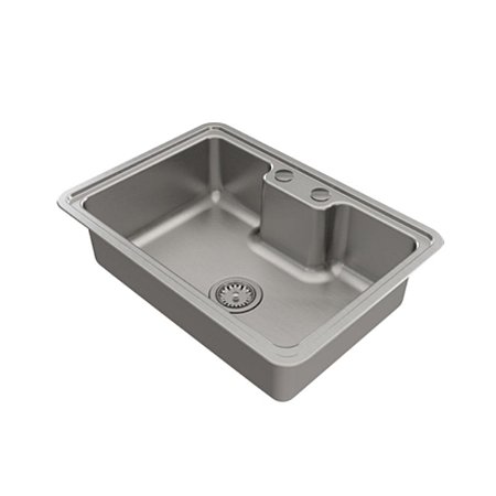 Cuba Inox Sobrepor/Embutir Massima 68x48x20 sem Acessórios com Válvula Docol