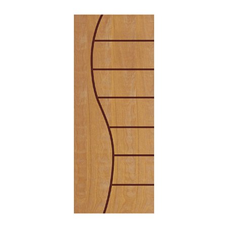 Folha de Porta Curupixá Frisada 10 210x62x3,5 JB Portas