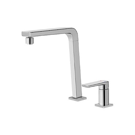 Misturador Monocomando para Cozinha de Mesa Bistro Cromada 655106 Docol