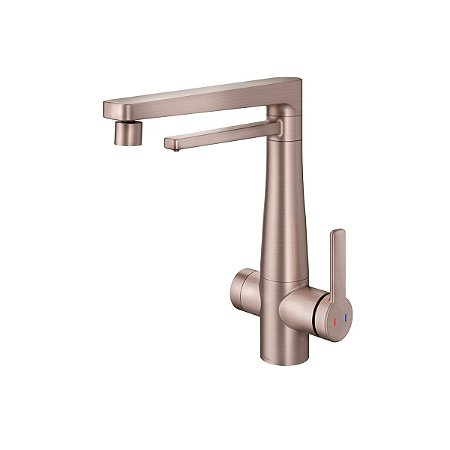 Misturador Monocomando de Cozinha Vitalis Cobre Escovado 1579669 Docol