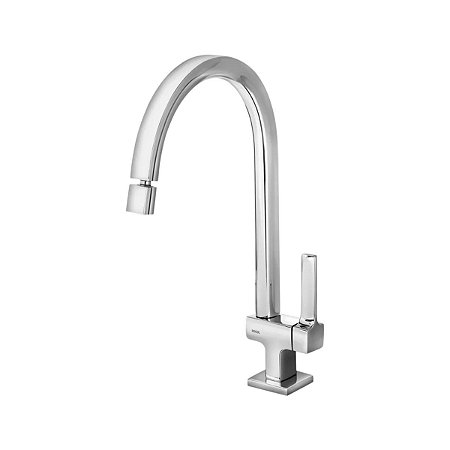 Torneira para Cozinha de Mesa Bica Alta Quad Cromado 711806 Docol