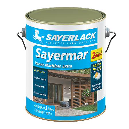 Verniz Marítimo Sayermar 3L Sayerlack