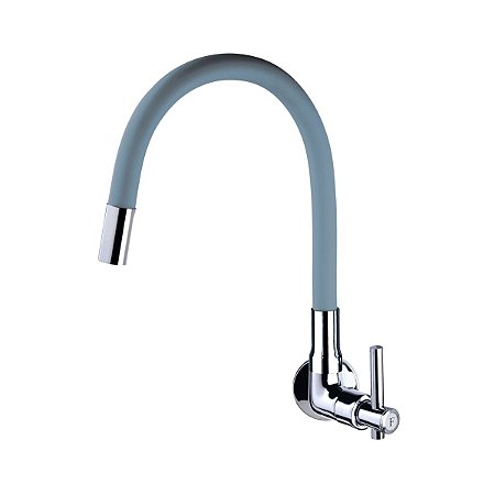 Torneira Flexcolor Bica Móvel Parede Grey 5164 C61 Carneiro