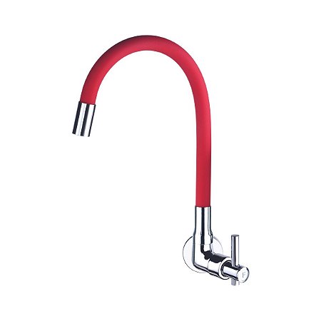 Torneira Flexcolor Bica Móvel Parede Red 5169 C61 Carneiro