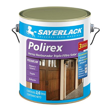 Verniz Polirex Imbuia 3L Sayerlack