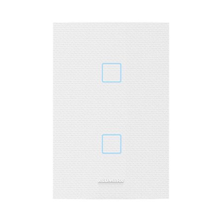 Vivax interruptor smart 2mod 4x2 branco Alumbra