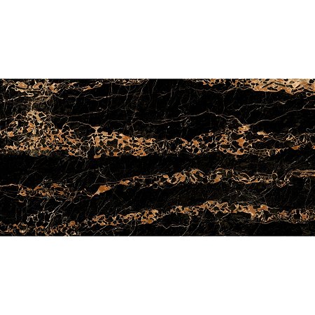 Porcelanato Jaguar Portoro Polido 61x120 HPO120106 Helena