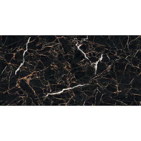 Porcelanato Supremo Black Polido 61x120 HPO120003 Helena