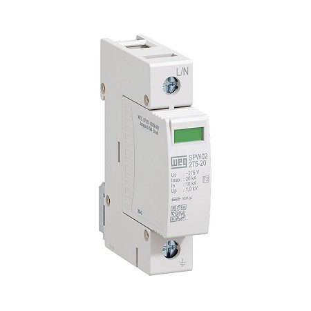 Dispositivo Dps Dispositivo Contra Surto Spw02-275v 20ka Weg