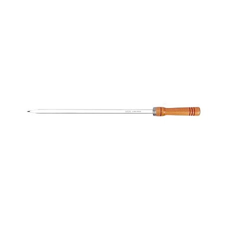 Espeto Simples de Alumínio 80cm Mor