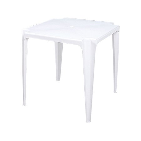 Mesa Plastica Branca 15151001 Mor